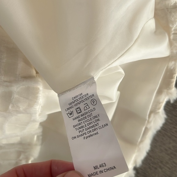 Picadilly Y2K vibes off white jacket size Medium oversized - Picture 5 of 5